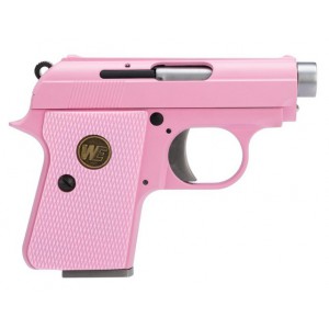 Страйкбольный пистолет WE COLT .25 Pink GBB метал WE-CT001-PK